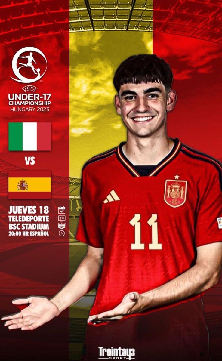 ¡Jorge Rajado, alumno de #mirasurschool jugará esta tarde con la selección española el Europeo Sub-17 en Hungría contra Italia!
¡Ánimo, estamos contigo!💪💪🏆🏆 @cognitaschools #apoyandotalentos #alumnosdestacados #mirasurway