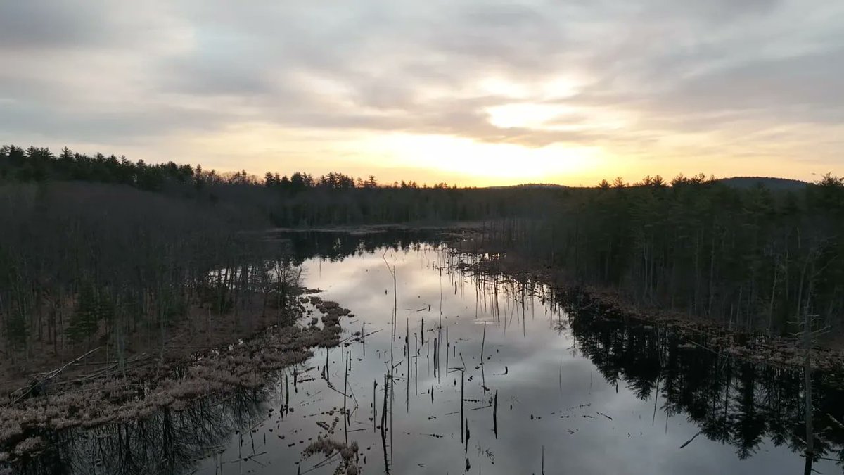 dronestock's tweet photo. Take a breathtaking aerial journey with our free stock drone video of a sunset over a river! Use it to enhance your video projects or presentations with stunning visuals. #drones #stockvideo #sunsetvibes Download here: https://t.co/lNtBwwo3Z0 https://t.co/jxp3rrORBm