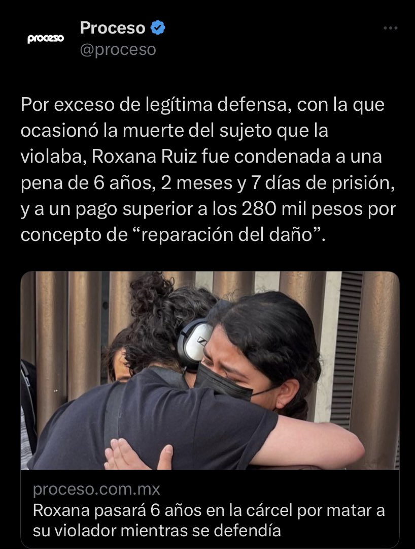 Magistrado <a href="/MagdoSodi/">Ricardo Sodi Cuellar</a>: Roxana Ruiz fue condenada a una pena de 6 años por defenderse de un hombre que la violaba; Roxana fue juzgada sin considerar todas las variantes de su caso y sin perspectiva de género. 

Como Senadora la República le solicito revise el caso y de ser