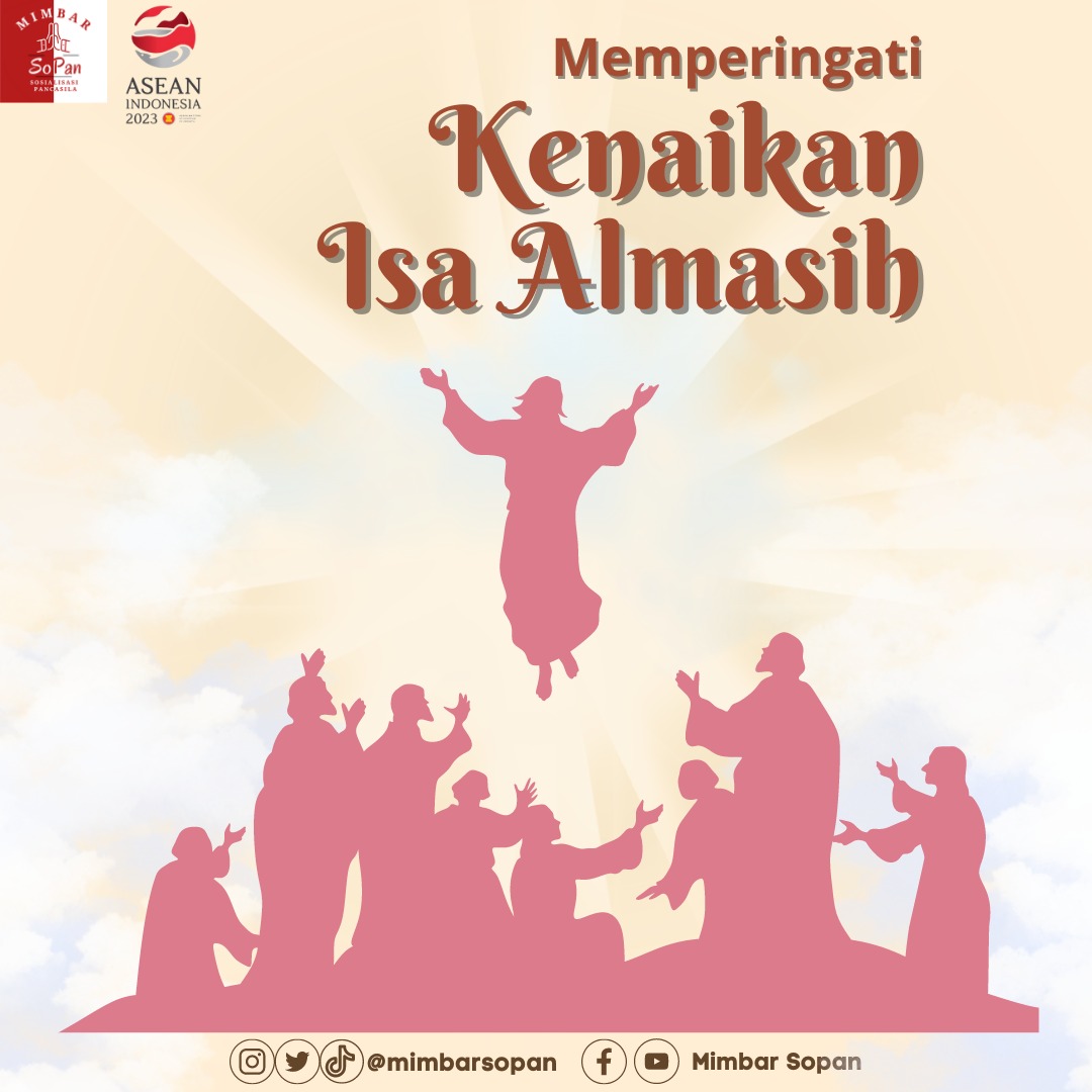 Hi Sobat Pancasila, Selamat Memperingati Hari Kenaikan Yesus Kristus, kiranya kedamaian dan suka cita menyertai umat manusia, serta membawa perdamaian diantara sesama..🙏🤲

#kenaikanisaalmasih 
#toleransiberagama 
#indahnyakeberagaman 
#SALAMPANCASILA 
#BPIPRI 
#gemarmulia