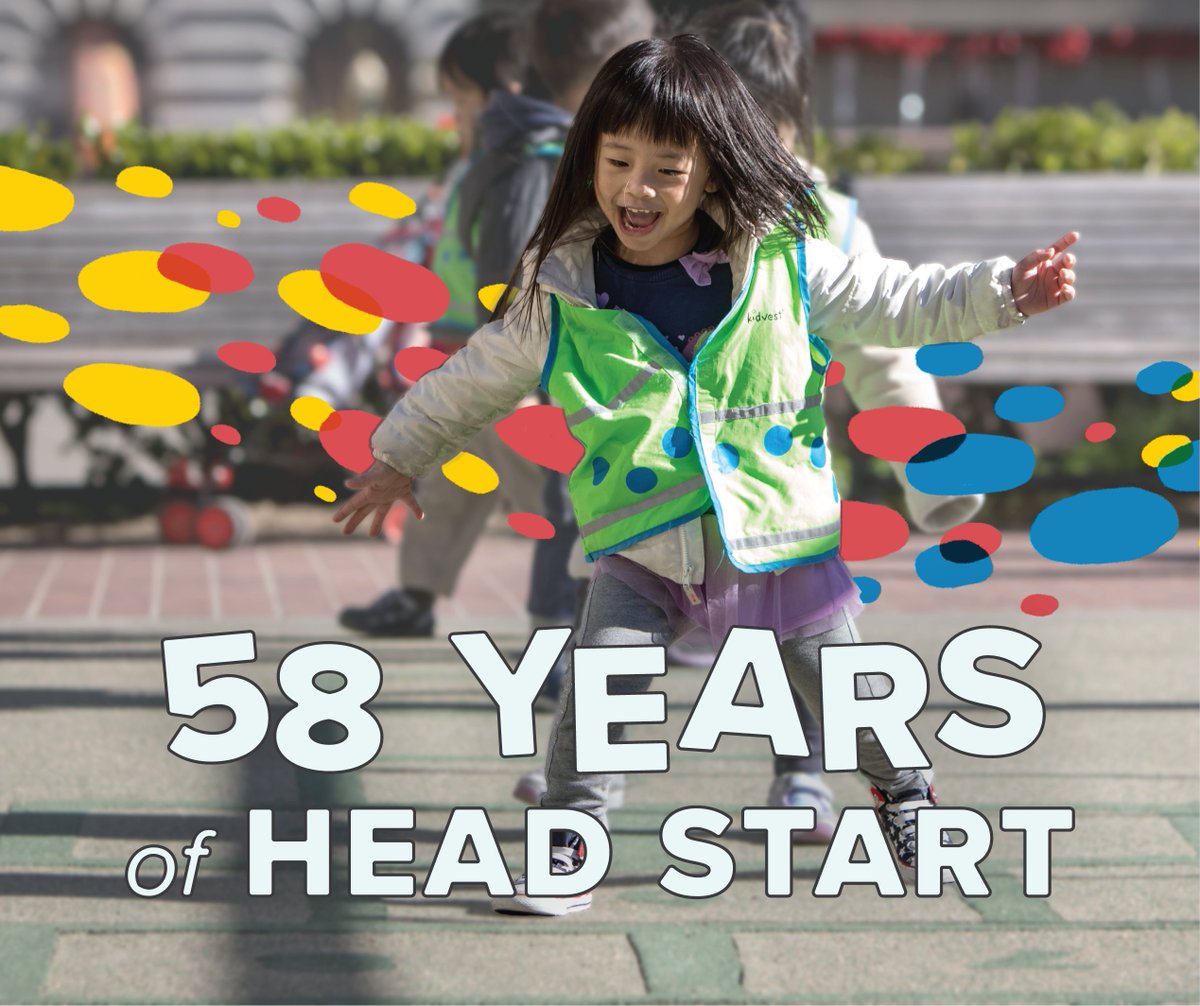 #58YearsOfHeadStart means providing health services such as:
💉 immunizations
👄 dental
⚕️ medical 
😃 mental health
🍎 nutritional services
➕ early detection 
#HappyBirthdayHeadStart!