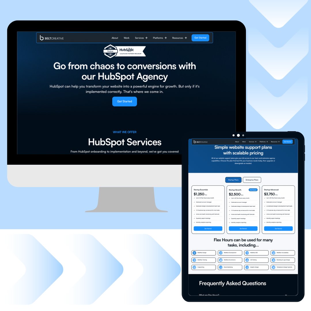 beltcreative's tweet photo. Bundle our Inbound Marketing Plans with our Website Support Plans for 20% off any website support plan 🎉 Let's work together: https://t.co/eqGaT1ftxS
#beltcreative #HubSpot #Webflow #HubSpotAgency #HubSpotPartner #HubSpotSupport #ChaosToConversion #WebflowAgency #WebflowSupport https://t.co/Eb9qOSresW