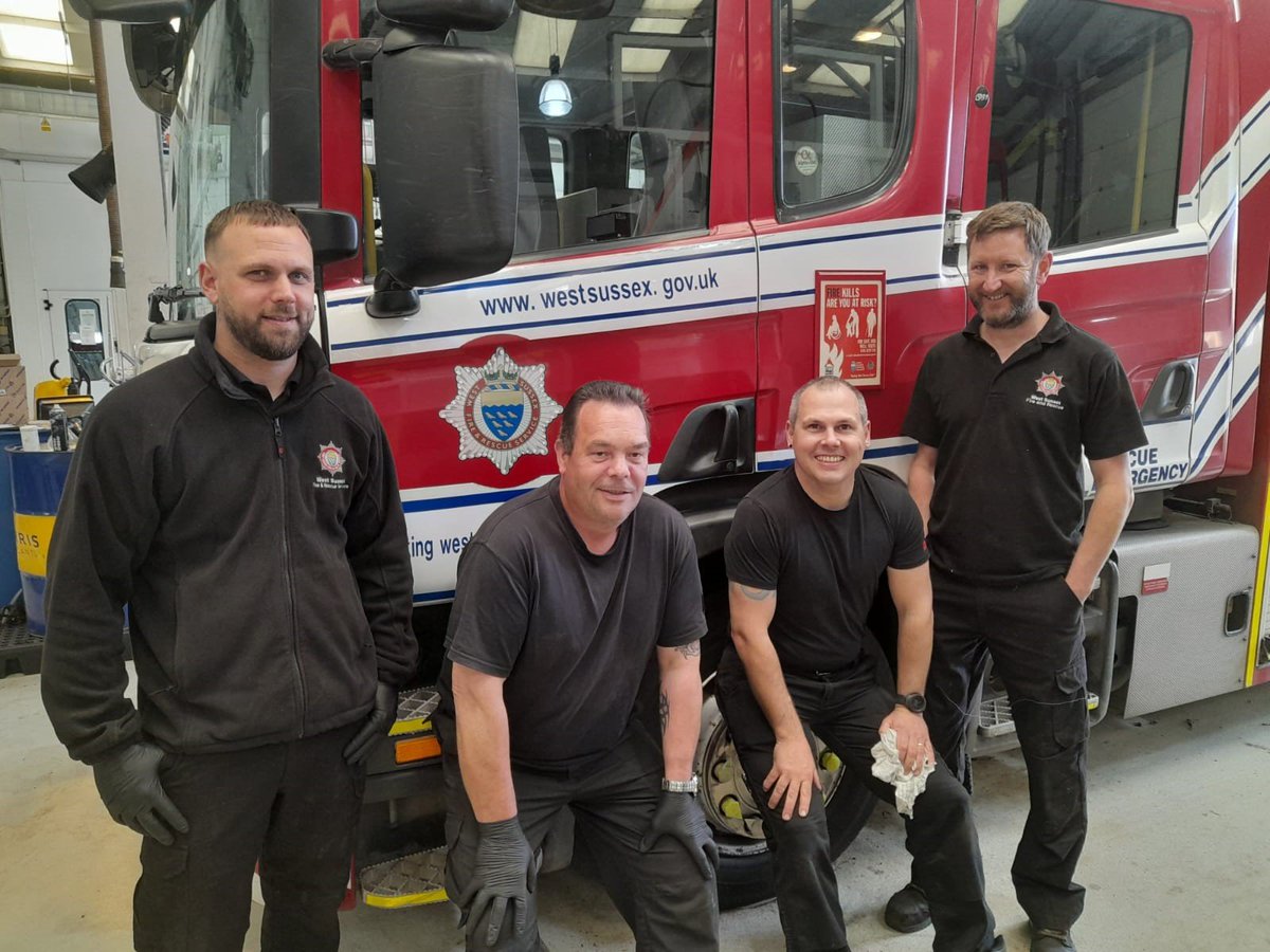 BlythAutomotive's tweet photo. We started this week delivering IRTEC to West Sussex Fire &amp; Rescue!

To book your IRTEC assessment, get in contact with us now!

#IRTEC #Workshopaccreditation #IRTECassessment https://t.co/q2vFjMHBJL