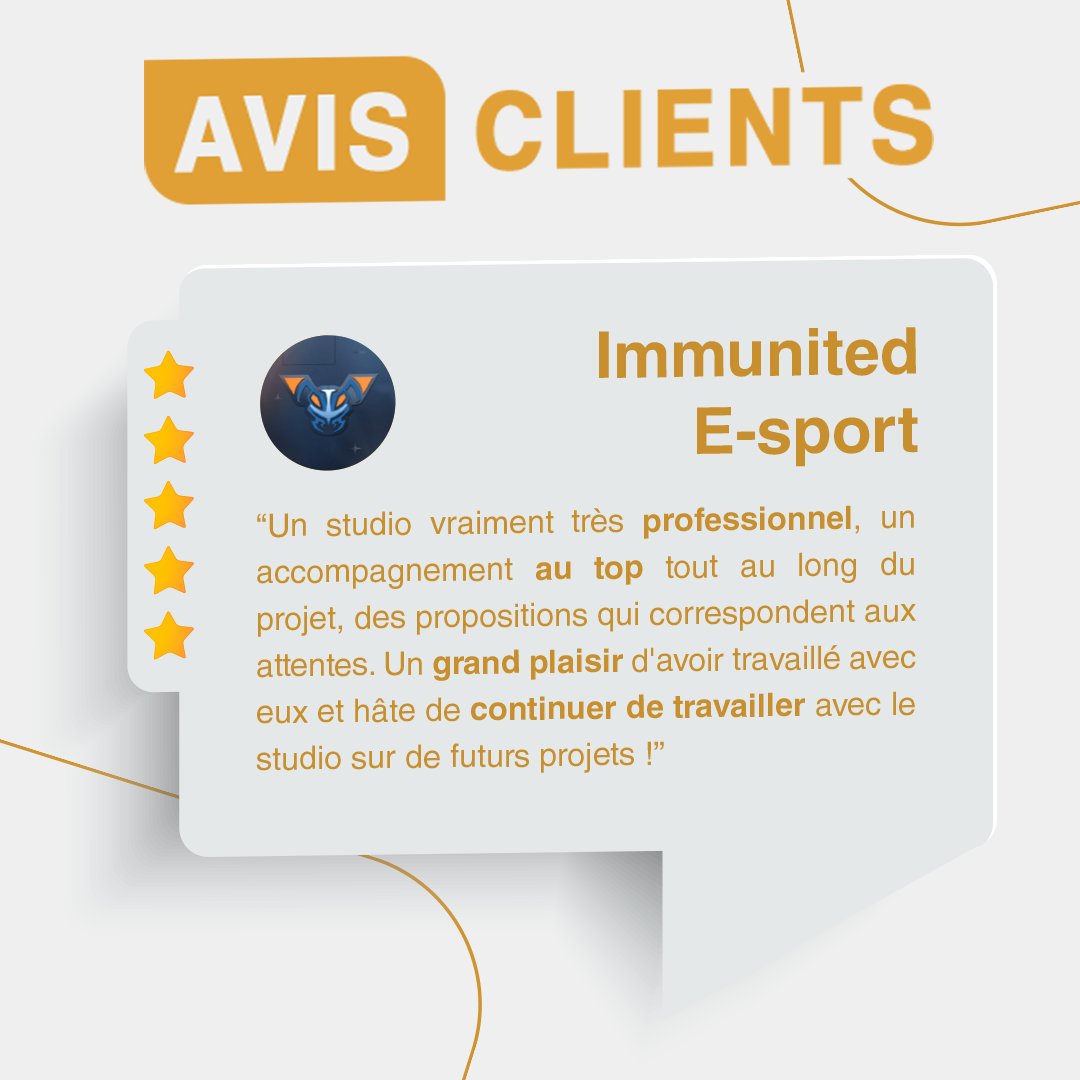 SwipStudio's tweet photo. Ne nous faites pas confiance, faites confiance à nos clients ! 🍀

Nous mettons un point d'honneur sur notre relation et suivis client. Alors, leur parole compte pour beaucoup !

Peut-être seras-tu le prochain ? 💪 https://t.co/iXXZjPwYwz