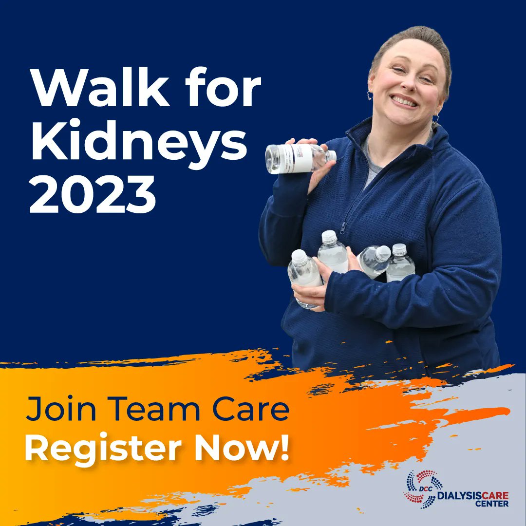 Walk to change lives for the better! Join Team Care at the Kidney Walk 2023. Whether you're a patient, doctor, caregiver, family member, or volunteer, we invite you to join our team today! Register here: buff.ly/40LosaT