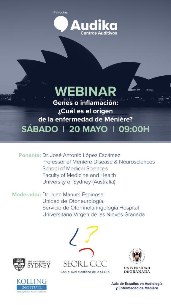 La participación es gratuita y no requiere inscripción previa. Podrás acceder a través del siguiente enlace: 

uni-sydney.zoom.us/j/87406017048

Fecha: 20 de mayo, a las 9:00