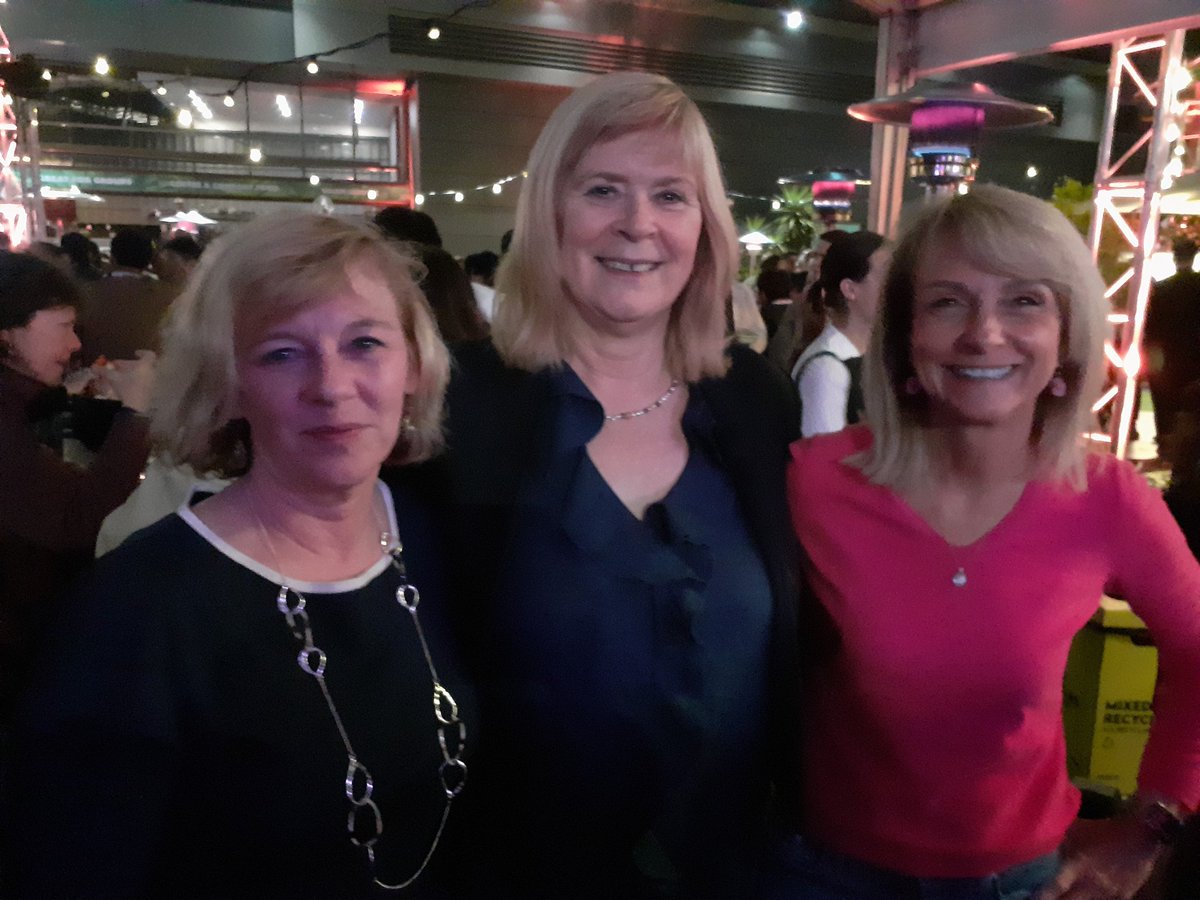 The three of us enjoying our <a href="/ICSEconf/">ICSE</a> #birthday celebrations <a href="/margaretstorey/">Margaret-Anne Storey</a> <a href="/lauriewilliams/">Laurie Williams</a>