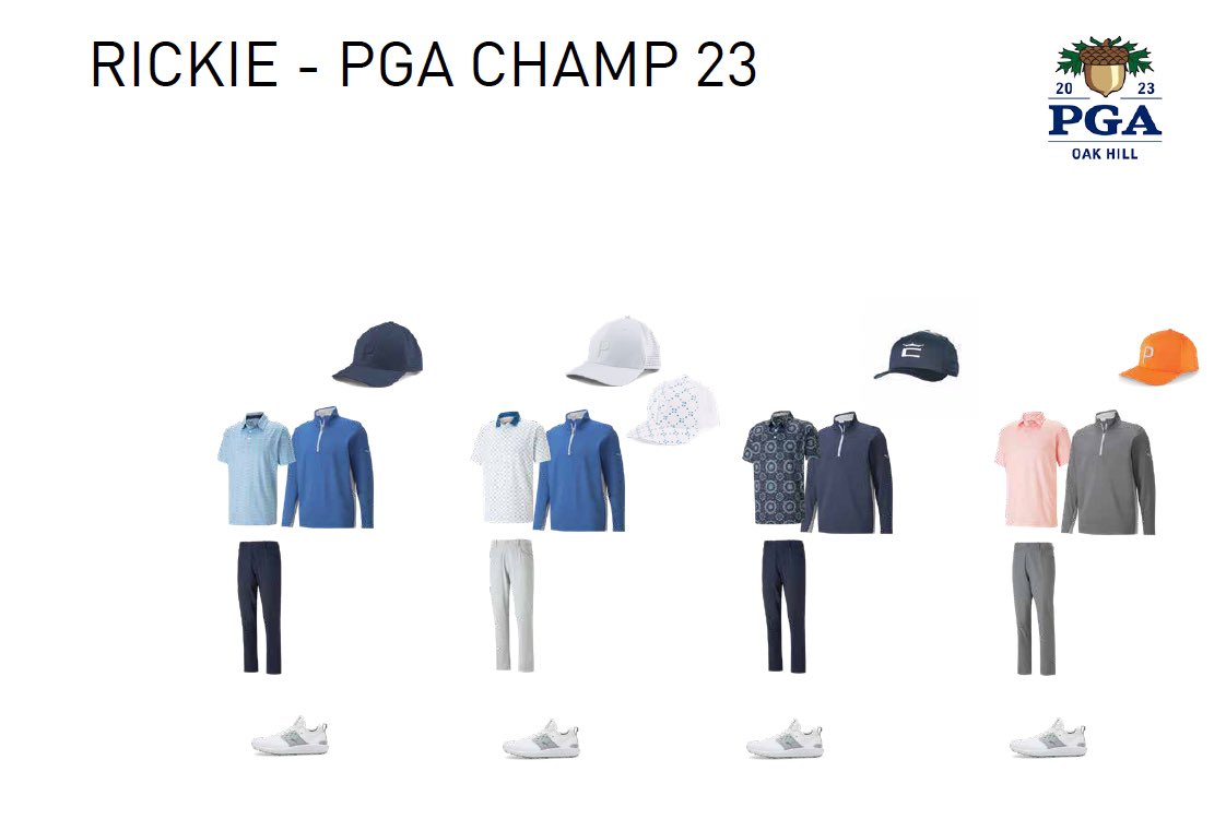 🚨 #BREAKING: SCRIPTING IS HERE!  

Here is a look at what Rickie Fowler will be wearing this week for the PGA Championship. 🔥