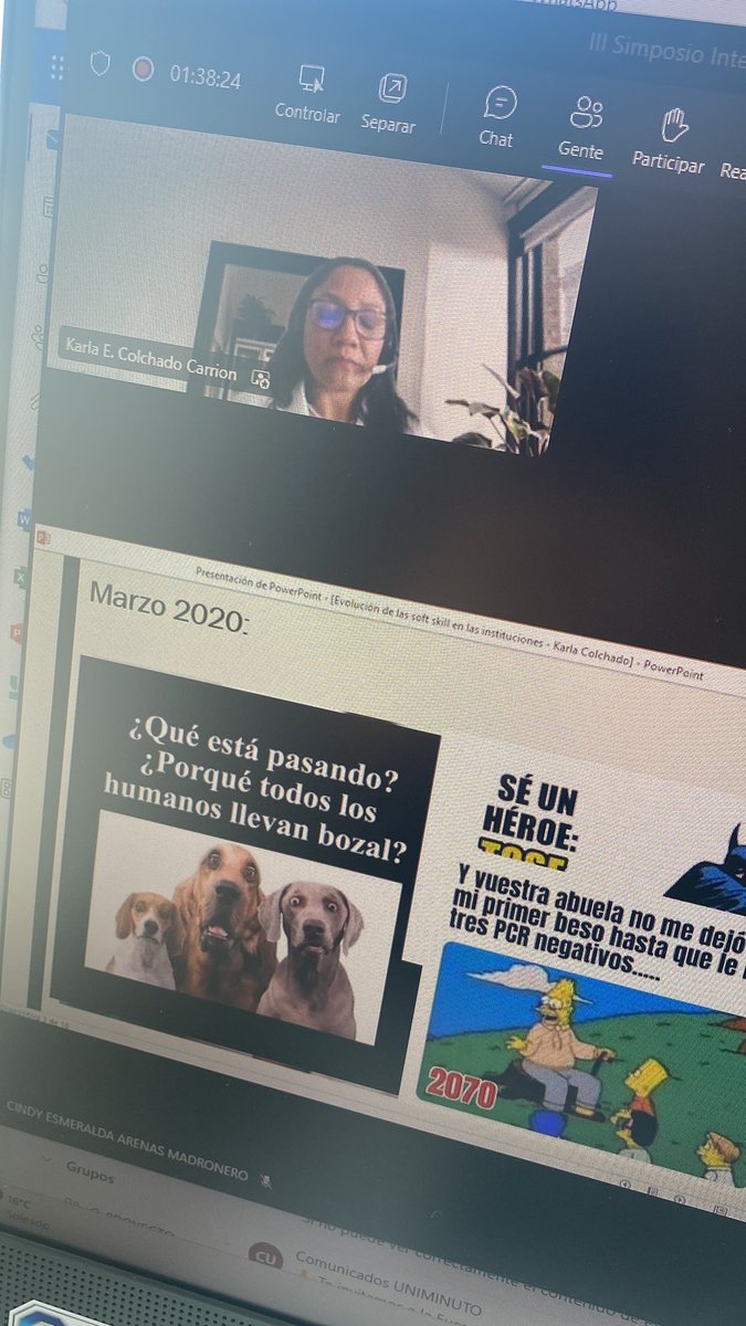 CRGHPSI's tweet image. Karla Colchado: “Las universidades estaban enfocadas en lo conceptual y en lo técnico; pero después de la pandemia las cosas han cambiado, menos el cambio”

Tercer #simposio internacional de la #CátedraMinutodeDios sobre las #SoftSkills