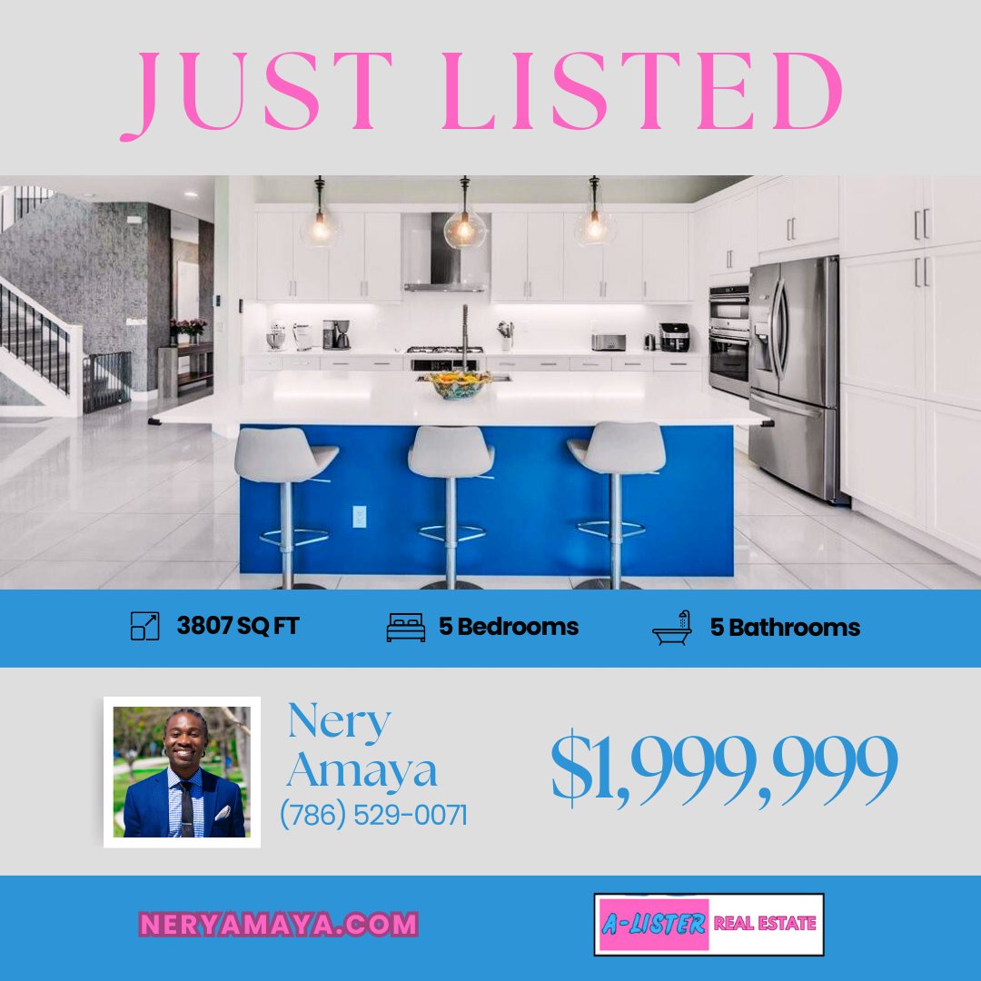 Are you looking to buy or sell a house in Miami? Visit our website to search for similar homes. 

#NeryAmaya #realestateagent #MoveToMiami #Miami #MiamiBeach #miamirealestate #miamihomes