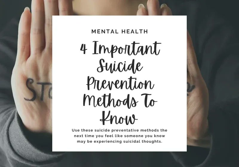 Let's break the stigma surrounding mental health and prioritize suicide prevention. Check out these 4 important methods to know. 

riyahspeaks.com/4-important-su… 

#suicideprevention #mentalhealthawareness @MHBloggerRT #MHBlogRT @BloggersHut #BloggersHutRT @LifestyleBlogzz #blogdreamrt