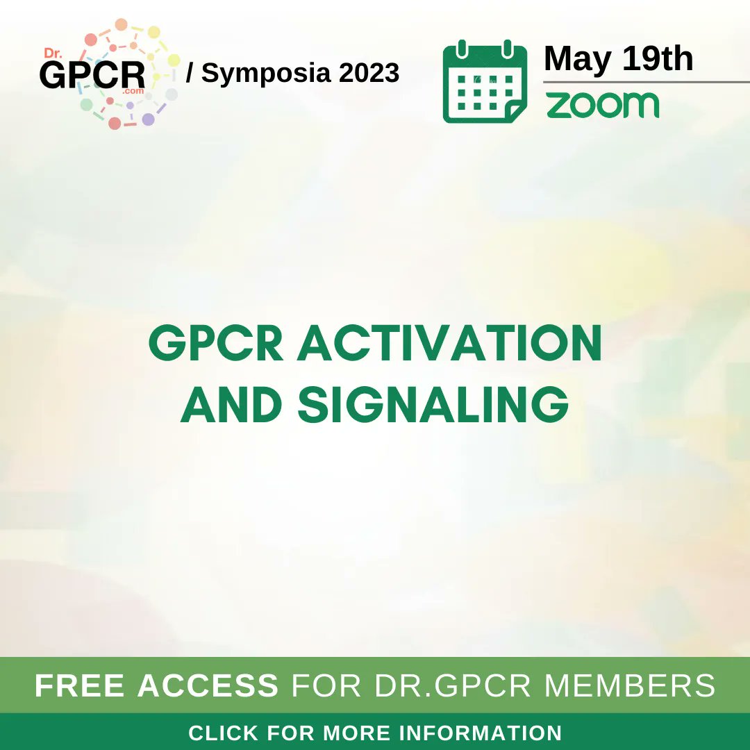 Our Symposium GPCR Activation and Signaling is tomorrow! 😃 Are you ready?
Listen to an interesting panel of 11 scientists from all over the world. Don't miss this opportunity!
Check the program here ➡️bit.ly/3BB4k14
#gpcr #drgpcr