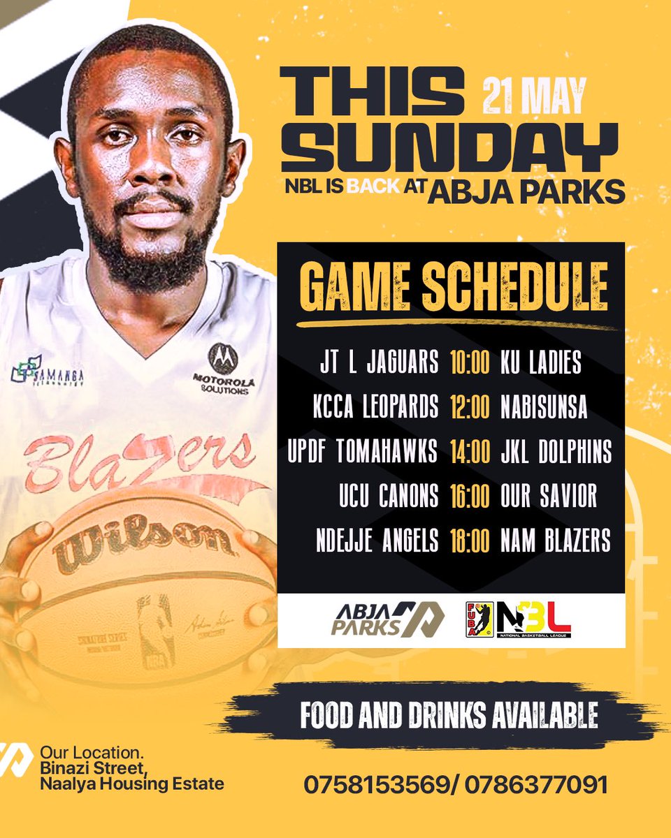 Loving the fact that I can actually watch some basketball games right here in my area code ye NAALYA at @AbjaParks

This Sunday,  come through for some #WeAreABJA FUN & may the best teams WIN ✌️