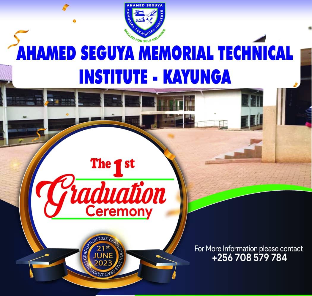 Celebration is here,save the date of 21st June 2023 for the first graduation ceremony.