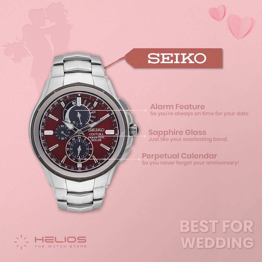 When you vow to be with someone forever, there's so much that comes with it! And to make every moment a special one with your partner, we bring you watches that are a timeless treasure!

#Wedding #GiftforBride #GiftsforGroom