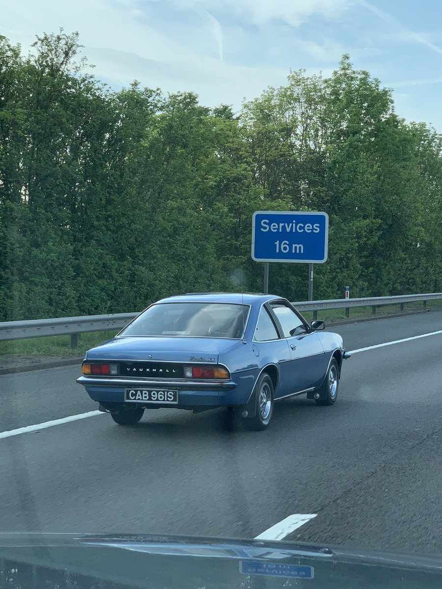 You might regard my taking pictures of cars on the motorway as Cavalier but I was with an Opel and thought he was the Manta do it and it’s got Vauxhall to do with anyone else anyhow. 

#vauxhallcavalier #vauxhallcavaliercoupe