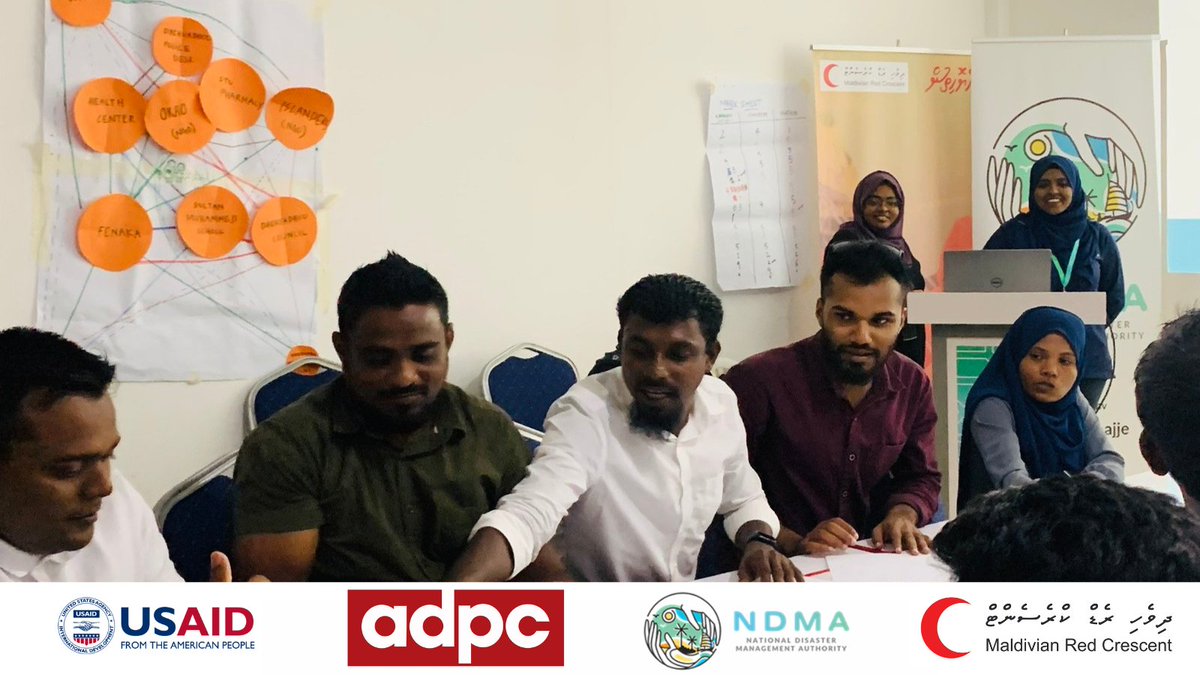 maldivianrc's tweet photo. From 14th - 18th May, in partnership with @NDMAmv, MRC completed an Island Disaster Management Plan workshop in GA. Dhevvadhoo. https://t.co/OSfRISefJH