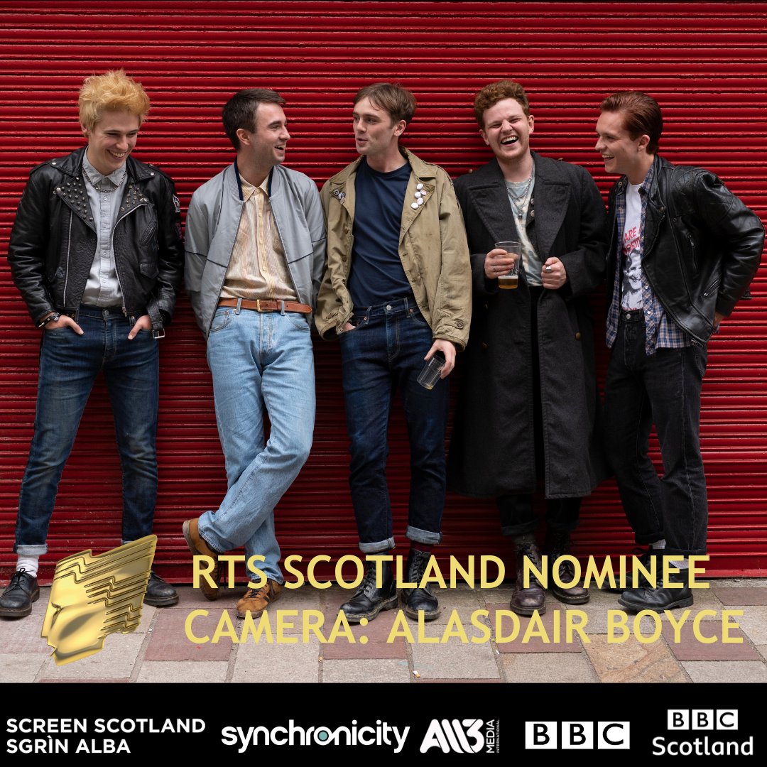 SynchronicityF's tweet photo. Very excited to announce that Mayflies has been nominated in the following RTS Scotland categories:
Male-Actor: Tony Curran
Best Drama: Mayflies
Camera (Craft): Alasdair Boyce
Editing (Craft): Joe Sawyer
Congratulations to absolutely everybody involved! https://t.co/aIyLbu46YG