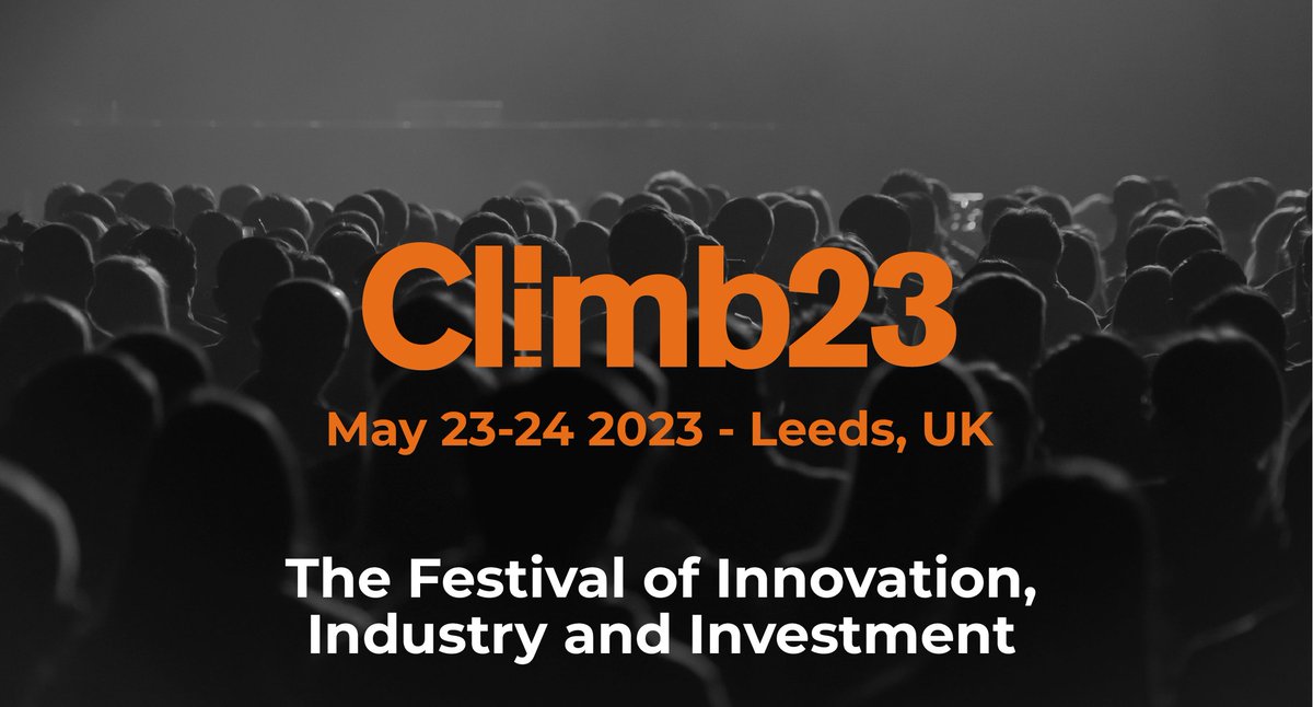 Are you attending #Climb23 @Climb_2023? If you’re an #Angel Investor, or are interested in becoming one, join @SuperNetworkNE and be part of the conversation on Increasing Angel Capacity across the North on Wednesday 24th May: climb23.com/increasing-ang… @NorthInvestUK @NorthTyneCA