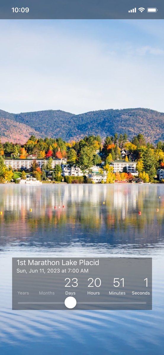 stephbeu's tweet photo. Countdown: 1st Marathon Lake Placid : 23 days, 20 hours, 51 minutes, 1 second

https://t.co/8T8Bd10E6U https://t.co/Zwcekt5N7M