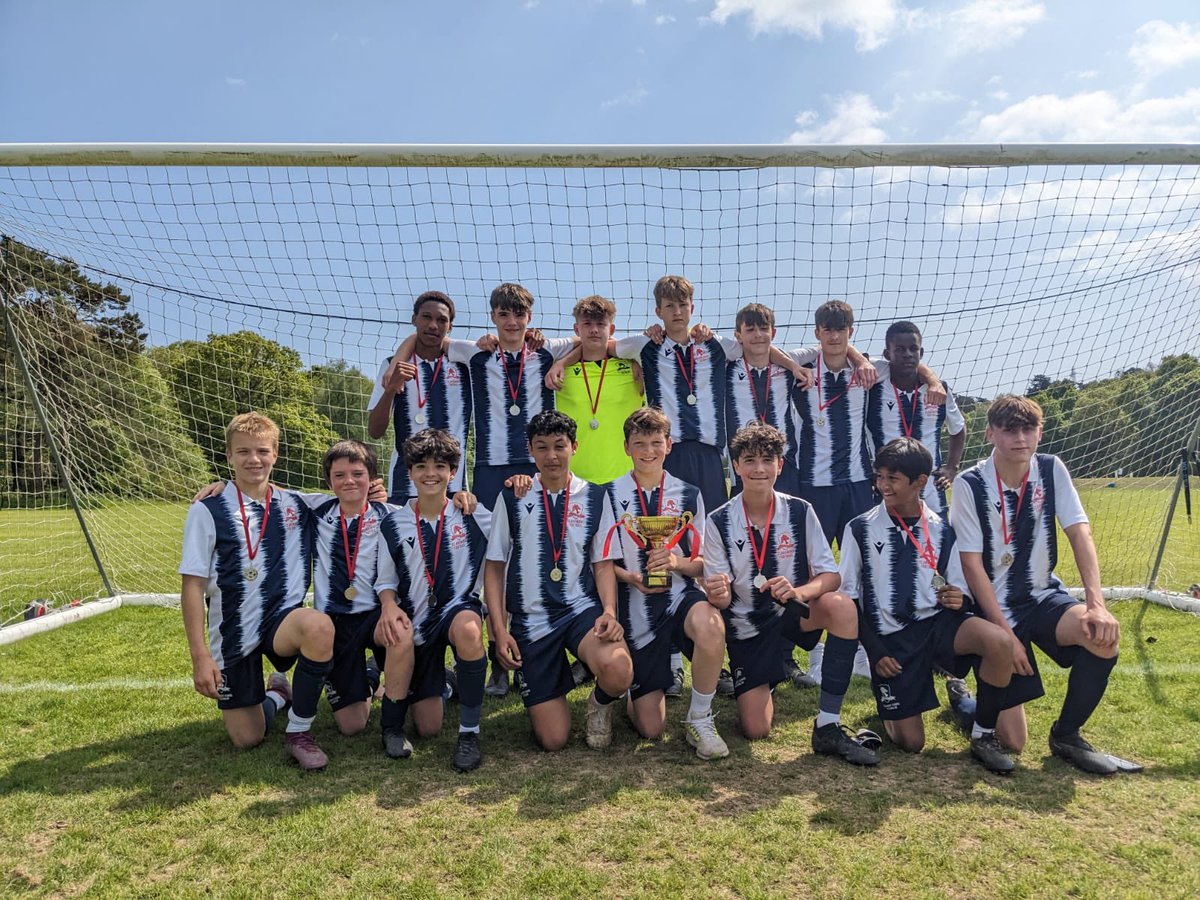 Its all over here the end of a cracking game. Our year 9 regional champions, Claremont School #SESSFAFINALS