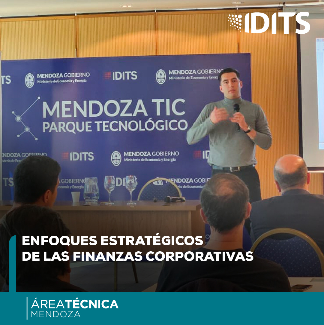 IDITSMza's tweet photo. Dentro del #Ciclo de #Planificación y #Gestión Financiera para #Pymes, contamos con la #capacitación "Enfoques estratégicos de las finanzas corporativas", a cargo del especialista Sebastián Piña.
#IDITS #ÁreaTécnica #gestiónfinanciera #finanzas #economía #inversión #GodoyCruz https://t.co/E8gBV1cjHL