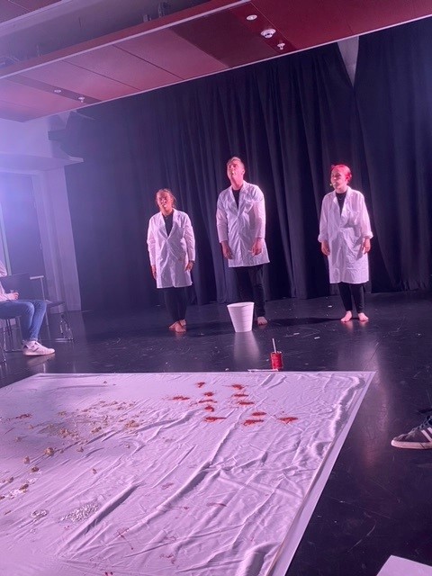 Our Level 5 DCP students showed their final pieces for Artists &amp; Companies yesterday. Great to see creative responses to the work of Gob Squad, Reckless Sleepers, Blast Theory, proto-type, Figs in Wigs, Action Hero and Bobby Baker. Well done to all involved @mcrschart.