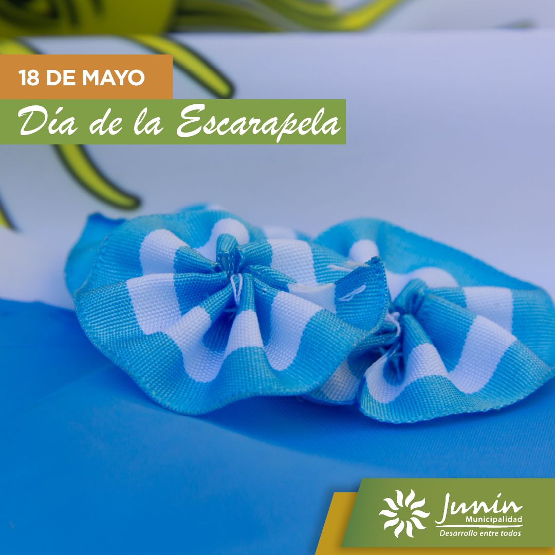 MuniJuninMdz's tweet photo. Cada 18 de Mayo, en el Día de la Escarapela, celebramos uno de los símbolos patrios más emblemáticos y representativos que tenemos como Nación 🇦🇷. https://t.co/Jgwbkf3xFW