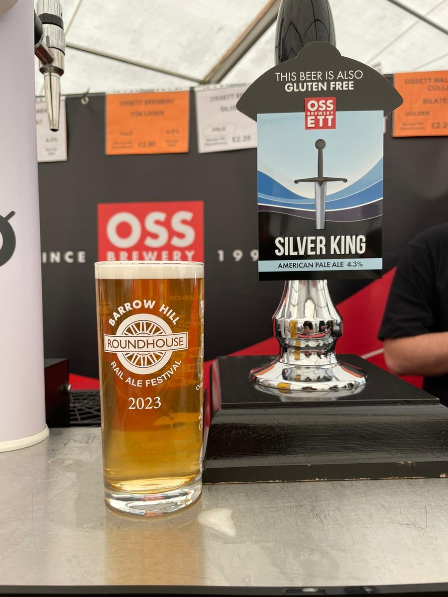 If you are attending ⁦<a href="/RailAleFestival/">Rail Ale Festival</a>⁩ come and say hello to the team at the ⁦<a href="/ossettbrewery/">Ossett Brewery</a>⁩ bar 🍻