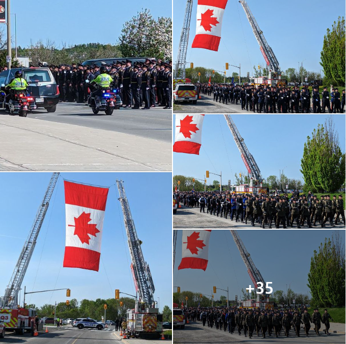 Photo album of Funeral for OPP Sgt Eric Mueller is being added to throughout today. The OPP Association thanks our sworn & civilian members, partner Police Services & Associations, First Responders & public for honouring our fallen hero. https://www.facebook.com/media/set/?set=a.627395182761740&type=3 #HeroesInLife