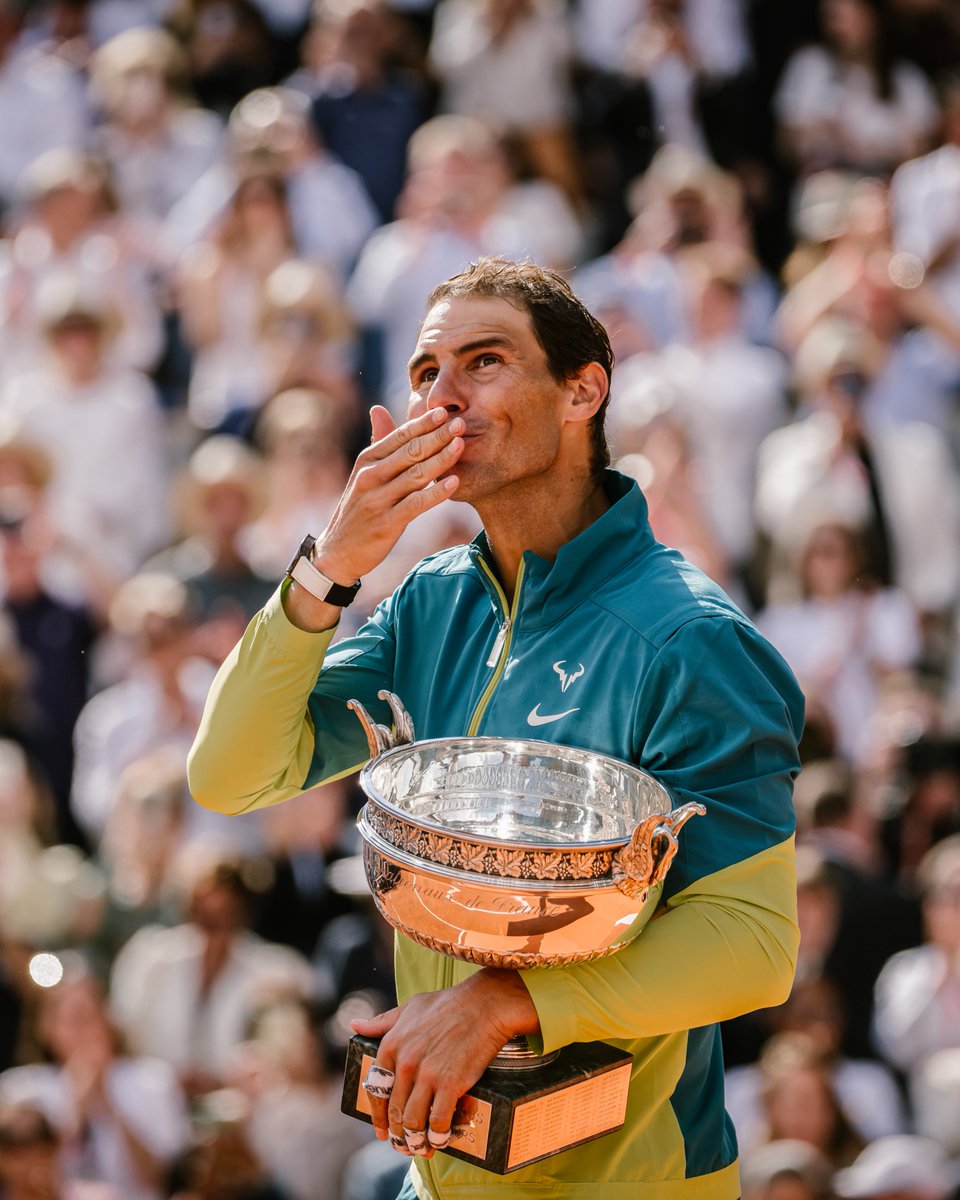 Rafa, We can't imagine how hard this decision was. We'll definitely miss you at this year's Roland-Garros. Take care of yourself to come back stronger on courts. Hoping to see you next year in Paris 🧡