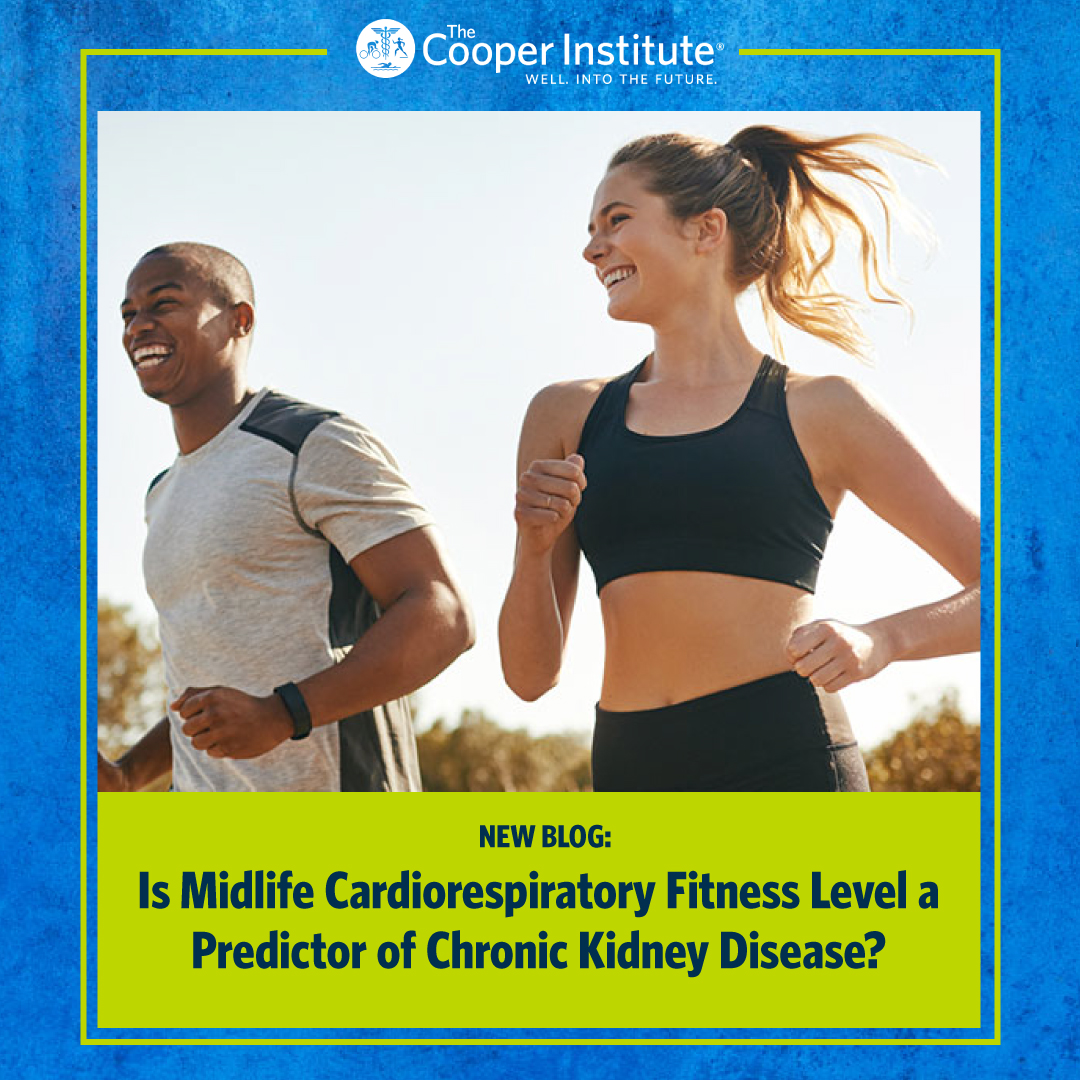 Read our latest blog to see what our Cooper Institute researchers learned about the relationship between mid-life cardiorespiratory fitness and the risk of developing chronic kidney disease later in life: bit.ly/437o7R9 #fitness #health #WELLIntoTheFuture