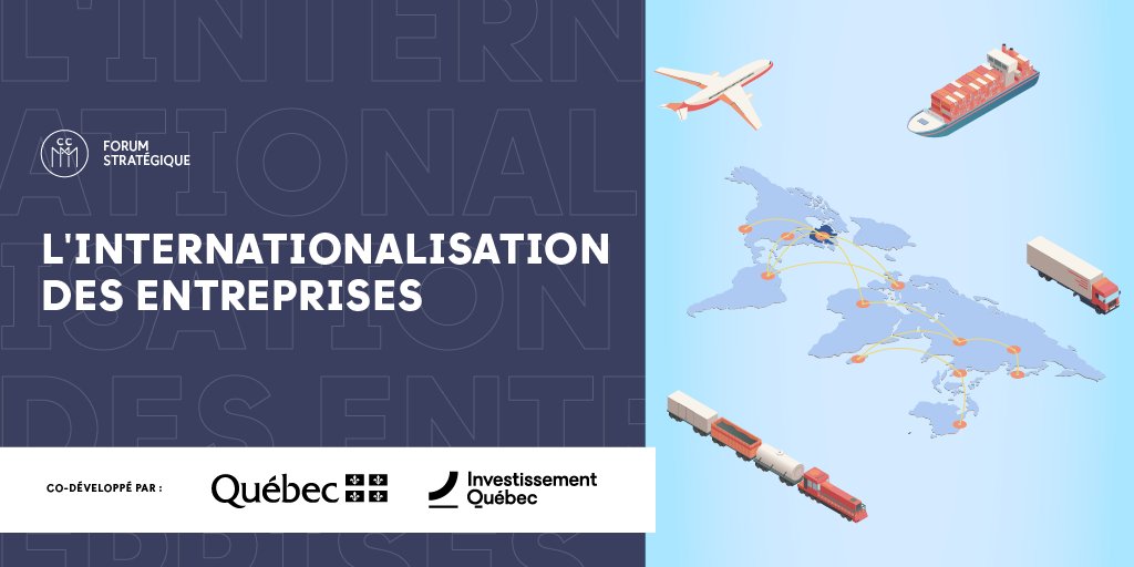 MRIF_Quebec's tweet photo. #ForumINTL - Très fiers de s'unir à la @chambremontreal et @InvestQuebec dans le cadre d'un Forum stratégique sur l’#internationalisation. 🌍 Le 29 mai, venez vous outiller et découvrir des stratégies gagnantes pour optimiser votre présence à l’étranger ➡️ https://t.co/3S9zVa8CQ0 https://t.co/FwkJBVzHLD