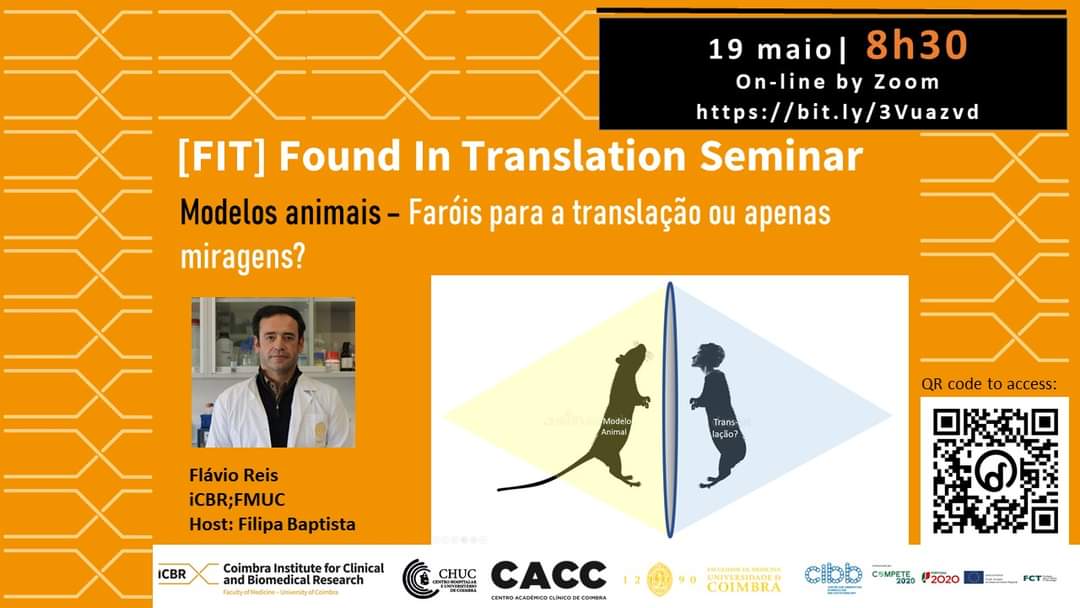 befmuc's tweet photo. 𝐅𝐈𝐓 𝐒𝐞𝐦𝐢𝐧𝐚𝐫
Faróis para a translação ou apenas miragens? Com o Inv. Doutor 𝐅𝐥á𝐯𝐢𝐨 𝐑𝐞𝐢𝐬
19 de maio | 08H30 | Zoom
#fmuc #befmuc #icbr #icbrfmuc #fitseminars https://t.co/ABrOU1Gx6p
