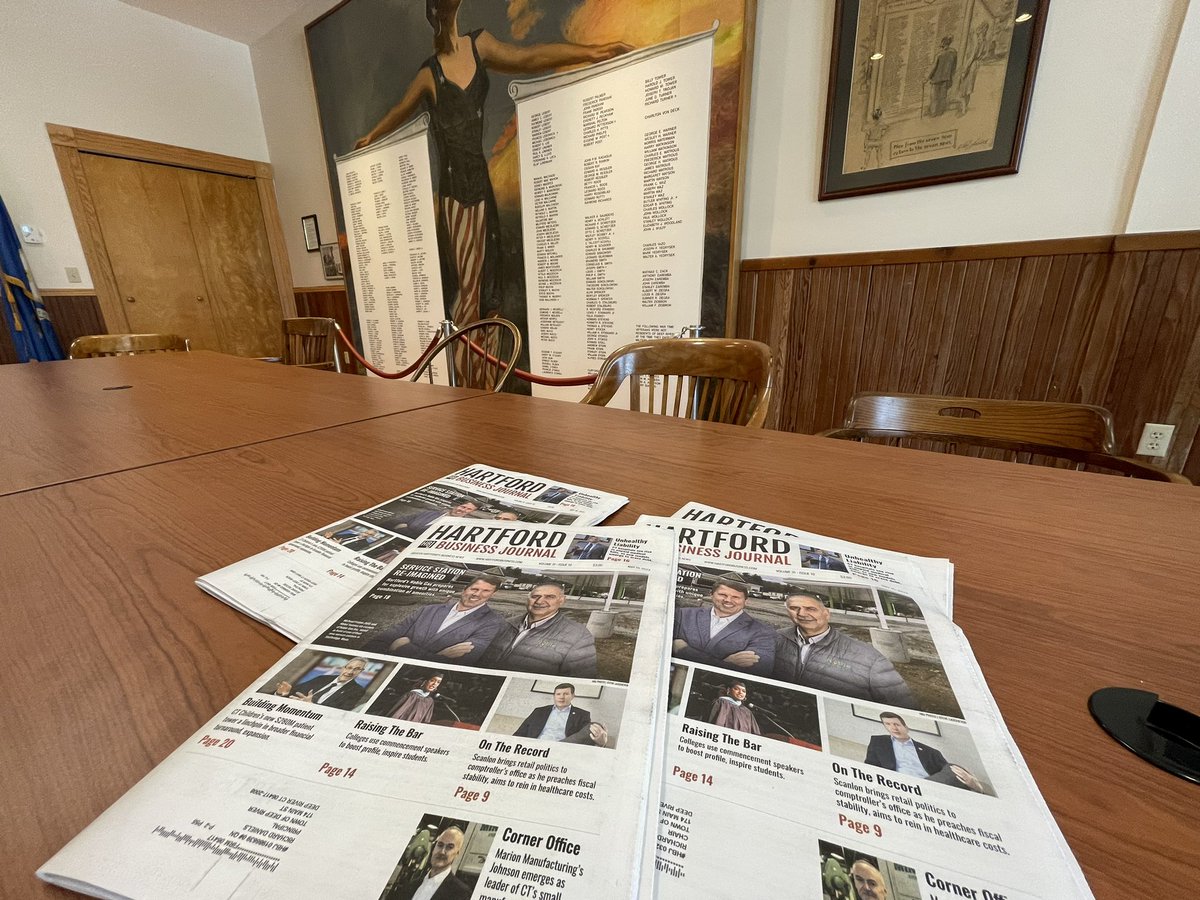 simmantics's tweet photo. Nice to see @HartfordBiz on offer at the Deep River Town Hall https://t.co/2rnlXR56CH