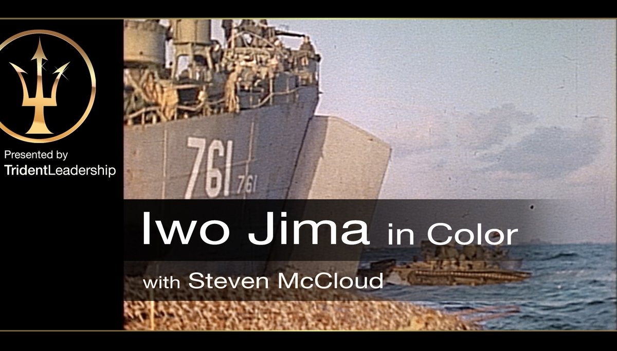 TridentLead's tweet photo. The first Fireside Chat video on the new YouTube channel is doing well. 60,000 views and counting. Have you seen it? Share your comments! (Link below)
https://t.co/TuzBiernLE

#blackdragonbook #Marines #MarineCorps #DDay #WW2 #IwoJima https://t.co/xlGt9fCwxO