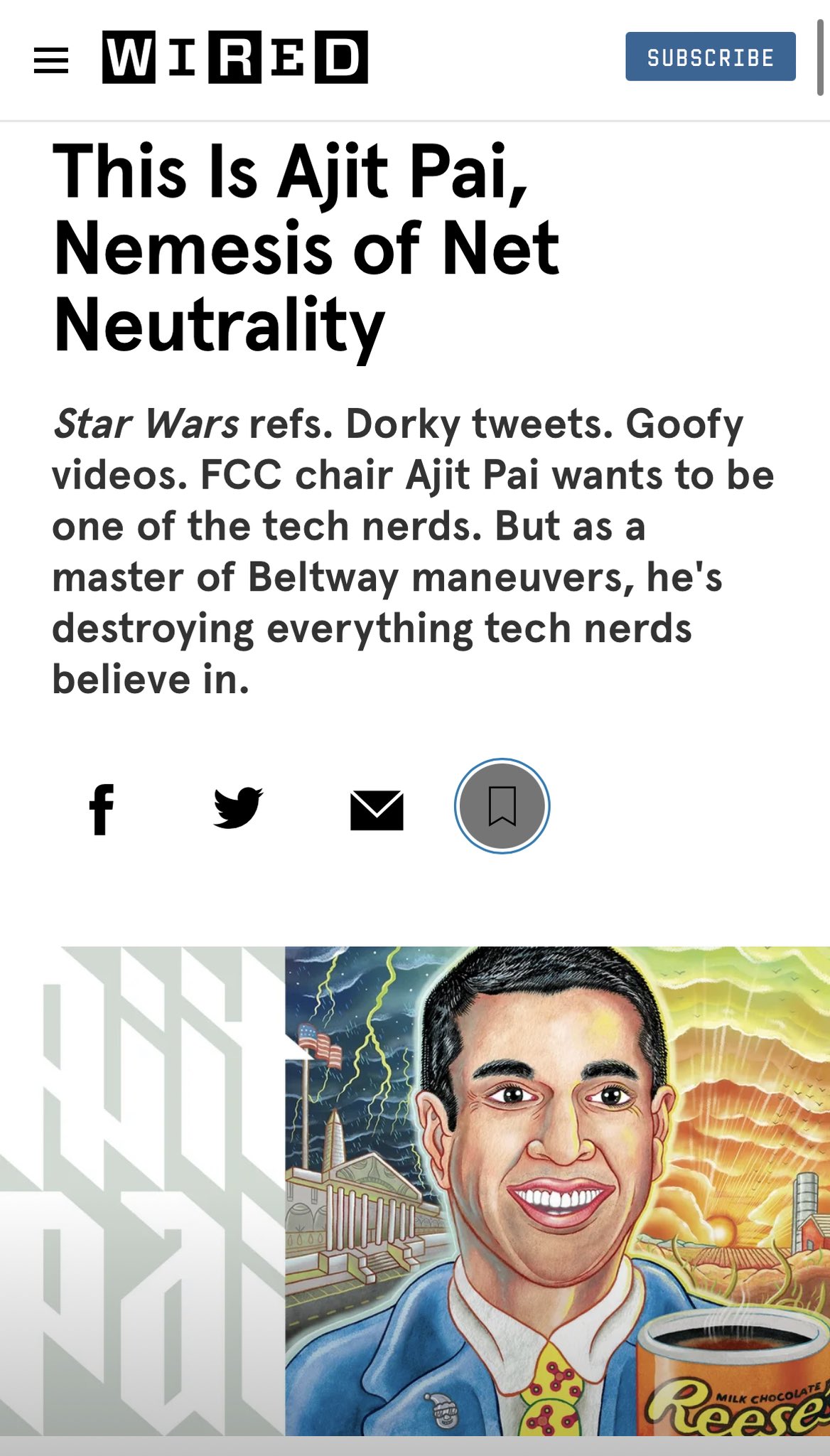 This Is Ajit Pai, Nemesis of Net Neutrality