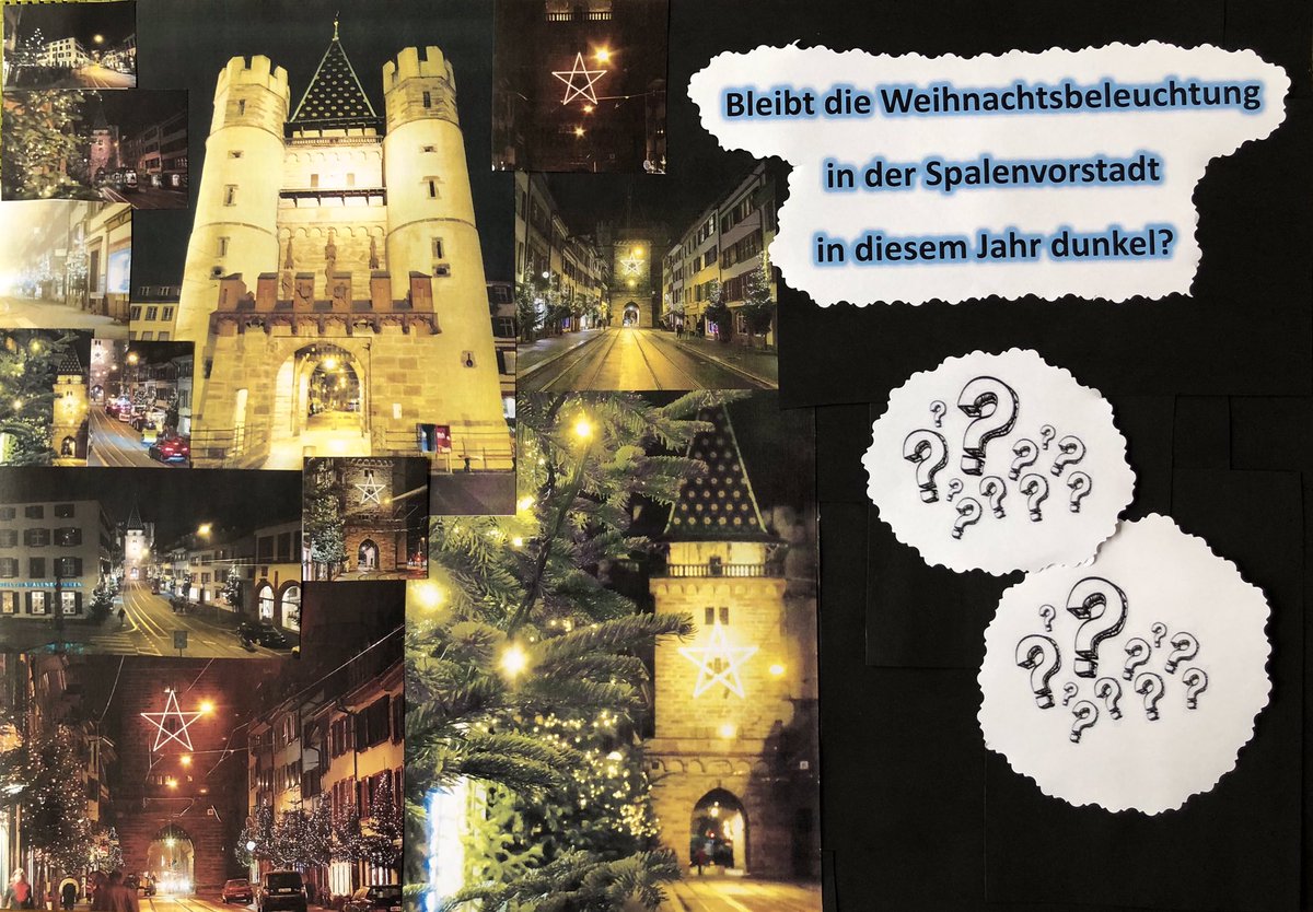 info_ig's tweet photo. Die Weihnachtsbeleuchtung der Spalenvorstadt steht auf der Kippe. Bleibt es dieses Jahr dunkel in der Spalenvorstadt?

Nähere Informationen: https://t.co/lUMeg0OX0M https://t.co/rXzObHF6wj