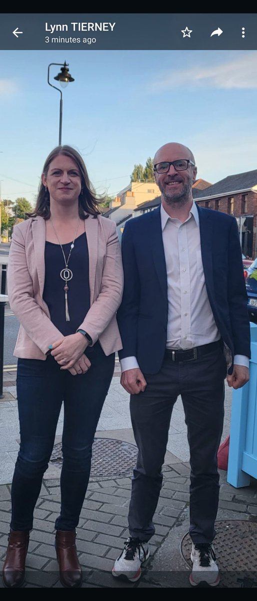 @Lynntierney_ and I are the @SocDems candidates in the local elections in 2024 for the #clondalkin, Newcastle, Rathcoole, Saggart and Brittas Electoral Area of @sdublincoco Lynn lives in Saggart and has actively represented the community there since 2016! #socialdemocracy #le24