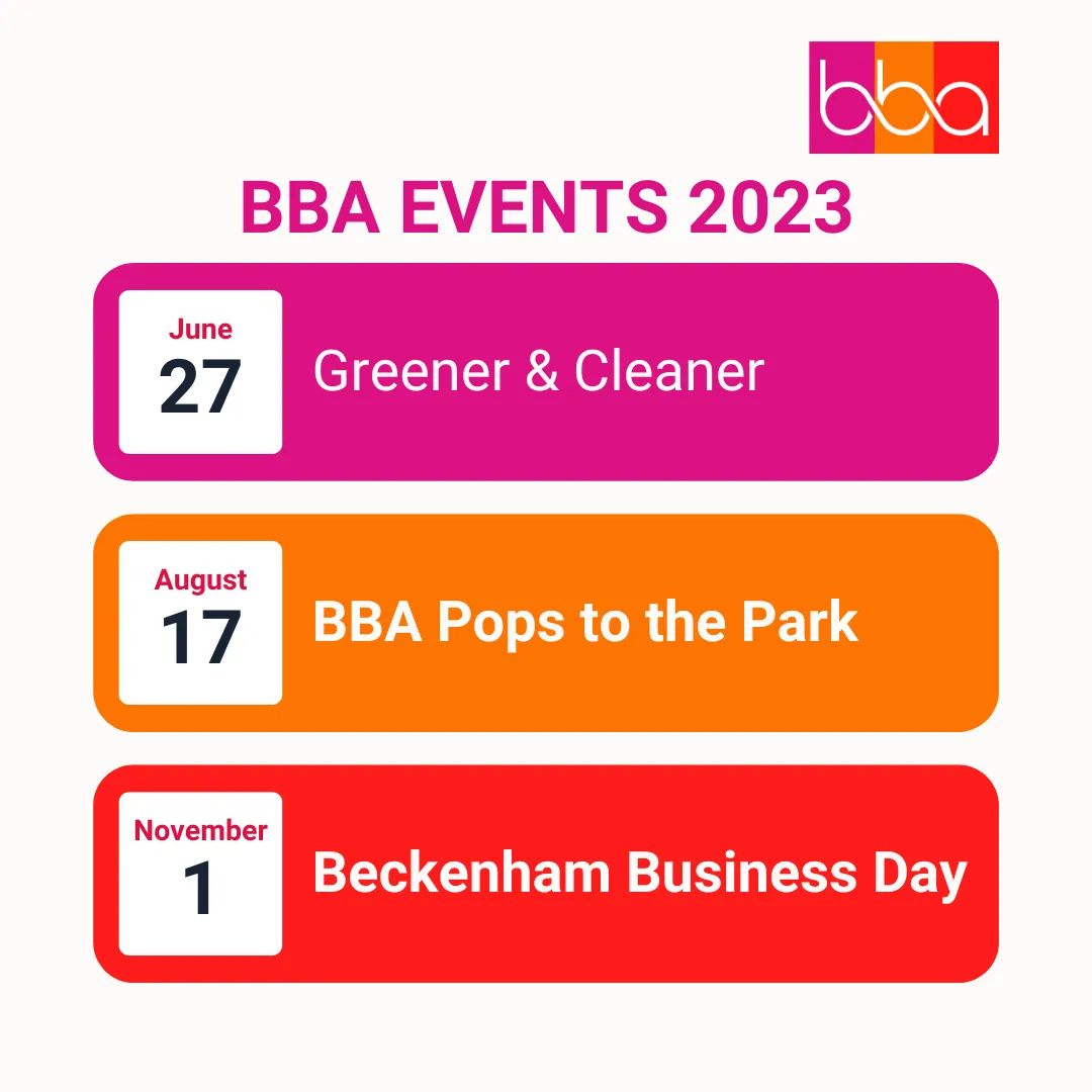 BBA Dates for the diary ...