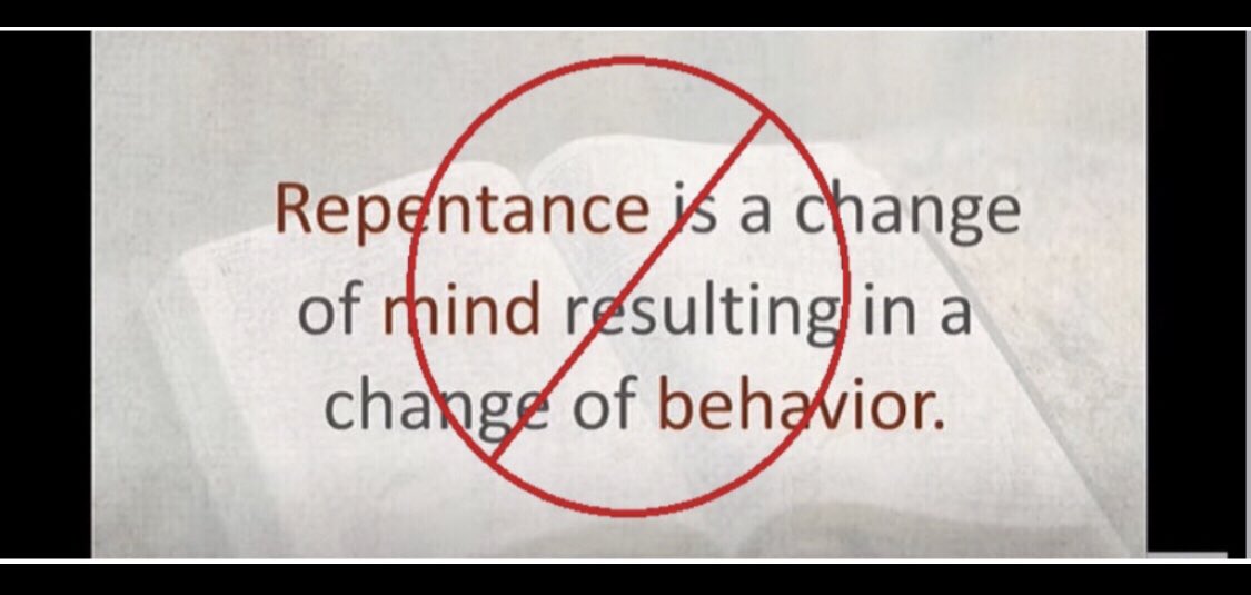 TrustJesusAlone's tweet photo. @MarkyJDavids @faithwillsaveu @WxGabe2005 We are not asked to repent of our sins to be saved, and the way you are defining REPENT is to be turning from our sins which is works, which is LAW keeping which has nothing to do with salvation. I noticed you refuse to address verses presented to plow ahead with satanic heresy. https://t.co/bxi5CLf2WQ