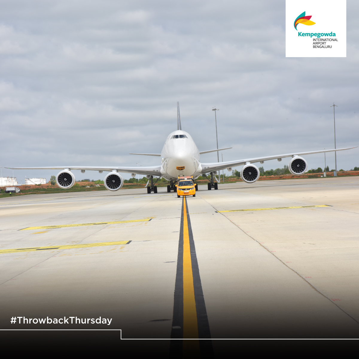 BLR Airport on Twitter "ThrowBackThursday to July 19, 2022, when UPS