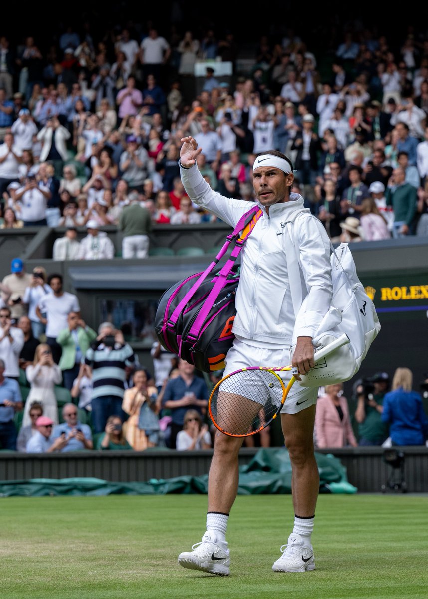 '2024 is probably going to be my last year on the professional Tour. My motivation is to try and enjoy and say goodbye to all the tournaments that have been important to me' - @RafaelNadal 

#Wimbledon