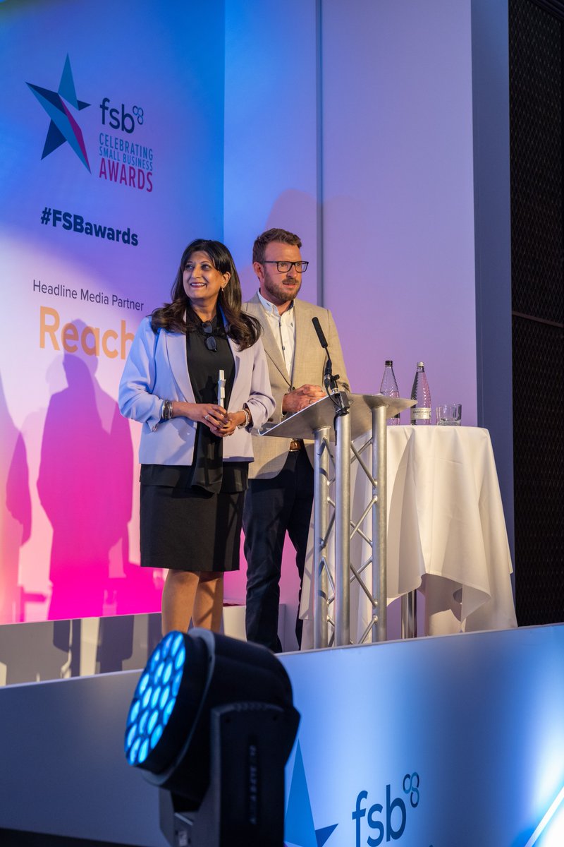 FSB_Voice's tweet photo. Wishing a HUGE congratulations to the first group of #FSBawards winners from today’s event! 👇

🏆 @YellowHareTiree (@FSB_Scotland) - Micro Business of the Year, sponsored by Tyl by NatWest
🏆 @creativenature (@FSBSurrey) - Exporter of the Year
🏆 Be:Loved  (@FSBThamesValley) - Business & Product Innovation Award
🏆 EGO Technology Ltd  (@FSBStaffsWMids) - Sustainability Award, sponsored by @HSBC UK

Keep your eyes peeled on our #FSBawards tag for all the latest awards happenings!