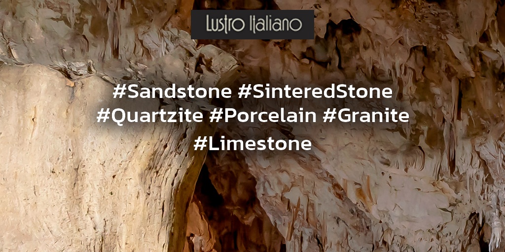 CareForStone's tweet image. #Sandstone #SinteredStone #Quartzite #Porcelain #Granite #Limestone
