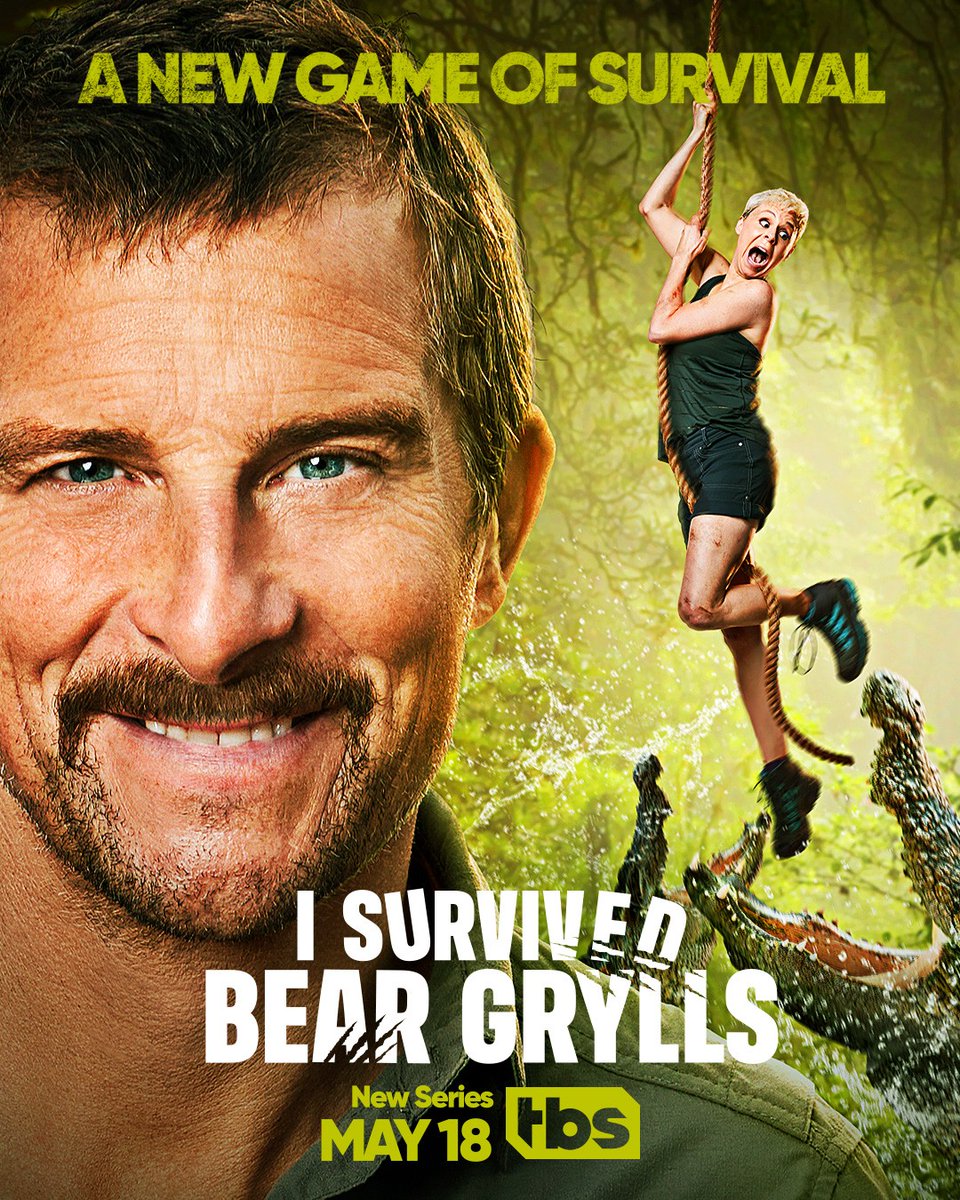 TVTango's tweet photo. ๐Watch tonight @TBSNetwork 9pm Series Premiere I SURVIVED BEAR GRYLLS #ISurvivedBearGrylls with @BearGrylls #JordanConley About https://t.co/u7dlEQ9PK6 https://t.co/W616ANAi0e