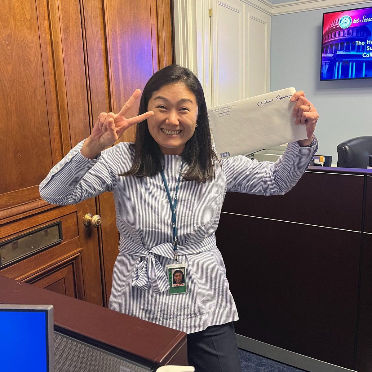 Call_Me_Dutch's tweet image. #TeamDutch Military Fellow, Anna, successfully obtained a military record in 30 days for an #MD02 constituent that had been waiting for over a year. We are proud to serve our nation’s veterans. Way to go, Anna!