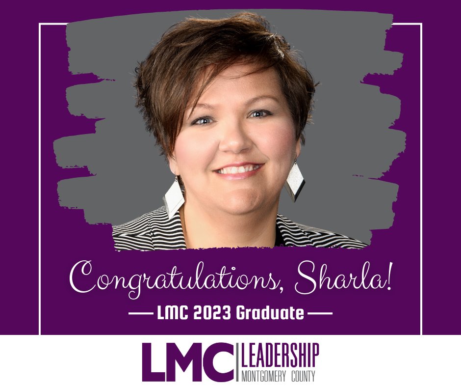 ConroeEDC's tweet photo. π Congrats to Marketing Manager Sharla Smith for joining the incredible business & community leaders becoming Leadership Montgomery County graduates today! As she would tell you, it's the #bestclassever! π€© #LMC23 #LMC2023 #LMCTX #ConroeEDC #Conroe #ConroeTX #MontgomeryCountyTX https://t.co/RGSXe93iBk