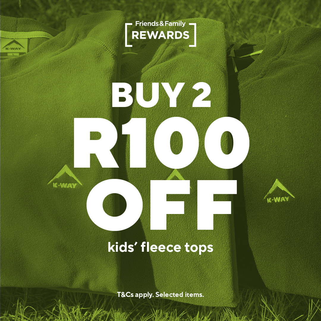 Keep the warmth in and Save with deals on selected fleece favourites 🙌

Shop these winter must-haves online and in-store. While stock lasts.

🔗 bit.ly/3MfCMEZ

T&Cs apply on all promotions.

#WinterAdventures #AdventureEverywhere #CapeUnionMart #AdventureStartsHere