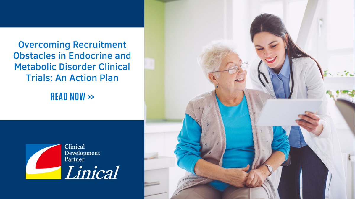 New article now live! In the field of #endocrinology and #metabolicdisorder, recruiting patients can be particularly challenging. Discover some of the key obstacles and solutions for successful enrollment. » hubs.ly/Q01QnwFh0
#clinicalresearch #patientrecruitment